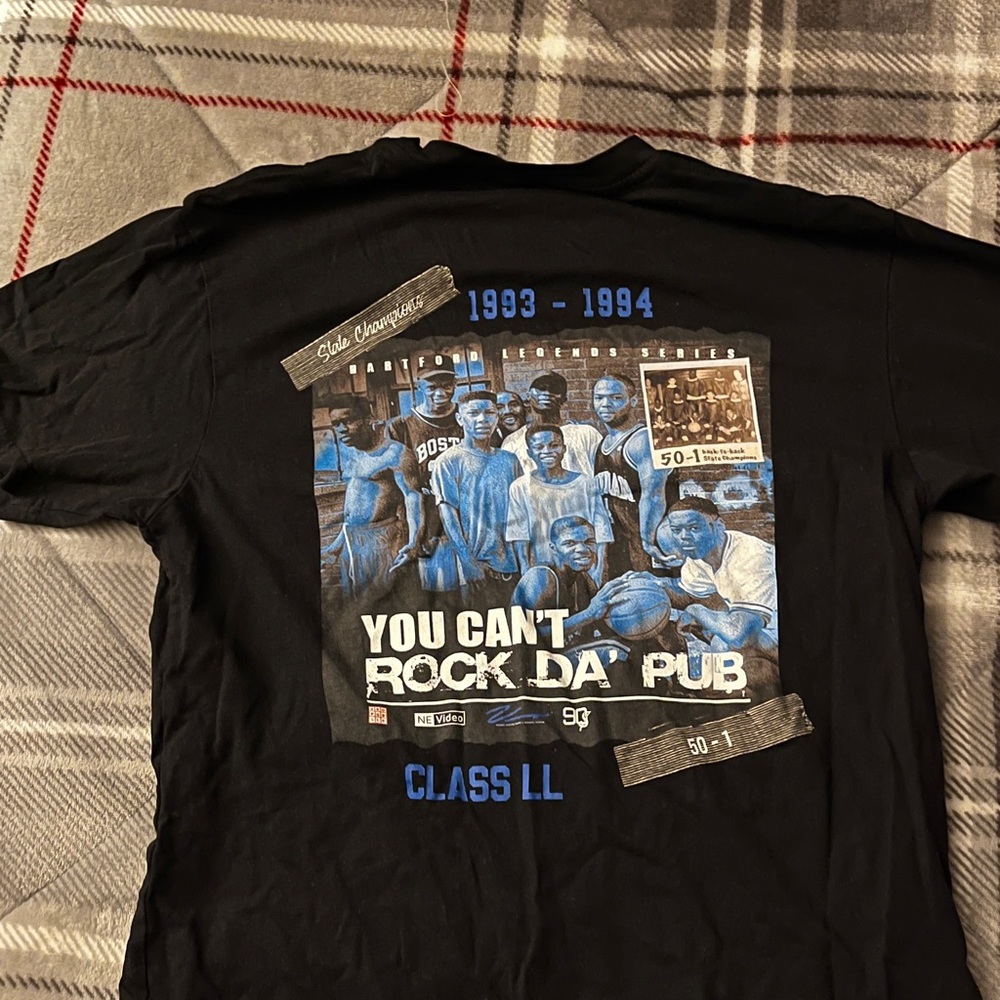 🏀🎥📀 “You Can’t Rock Da’ Pub” documentary / soundtrack OFFICIAL tee shirts NWT